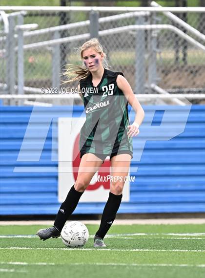 Thumbnail 1 in Westlake vs Southlake Carroll (UIL 6A Girls Soccer State Semifinal) photogallery.
