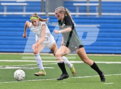 Thumbnail 3 in Westlake vs Southlake Carroll (UIL 6A Girls Soccer State Semifinal) photogallery.