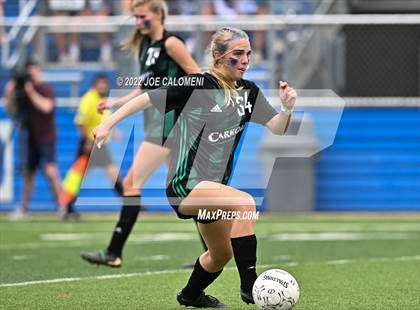 Thumbnail 1 in Westlake vs Southlake Carroll (UIL 6A Girls Soccer State Semifinal) photogallery.