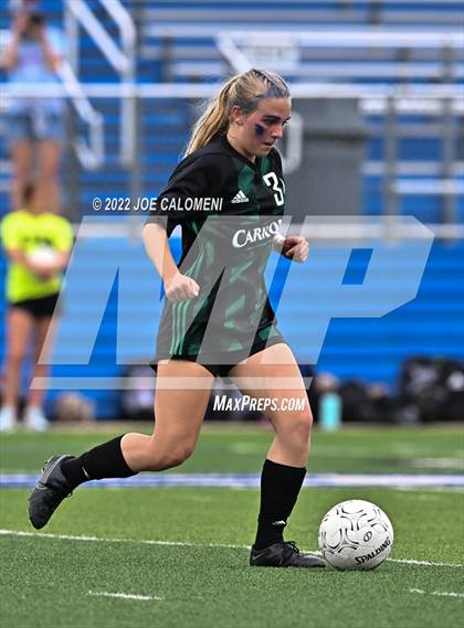 Thumbnail 1 in Westlake vs Southlake Carroll (UIL 6A Girls Soccer State Semifinal) photogallery.
