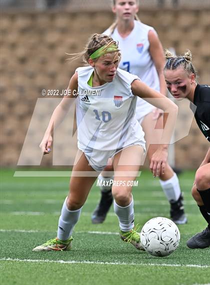 Thumbnail 3 in Westlake vs Southlake Carroll (UIL 6A Girls Soccer State Semifinal) photogallery.