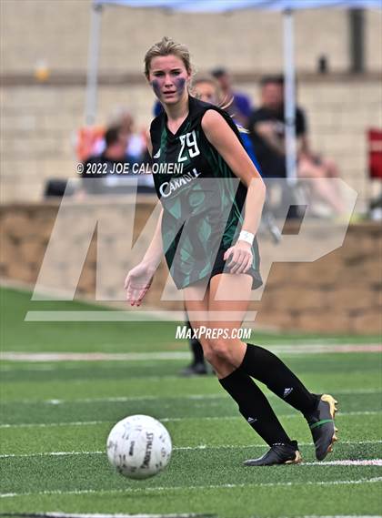 Thumbnail 3 in Westlake vs Southlake Carroll (UIL 6A Girls Soccer State Semifinal) photogallery.