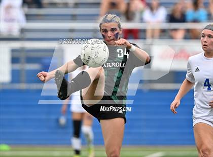 Thumbnail 3 in Westlake vs Southlake Carroll (UIL 6A Girls Soccer State Semifinal) photogallery.