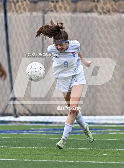 Thumbnail 1 in Westlake vs Southlake Carroll (UIL 6A Girls Soccer State Semifinal) photogallery.
