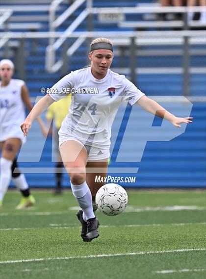Thumbnail 2 in Westlake vs Southlake Carroll (UIL 6A Girls Soccer State Semifinal) photogallery.