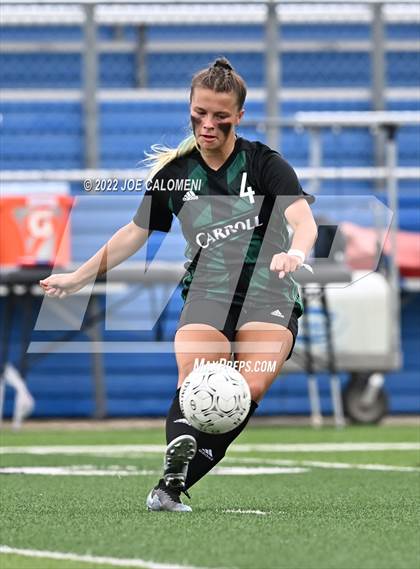 Thumbnail 1 in Westlake vs Southlake Carroll (UIL 6A Girls Soccer State Semifinal) photogallery.