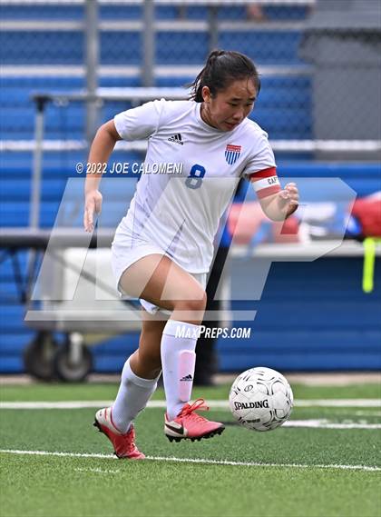 Thumbnail 2 in Westlake vs Southlake Carroll (UIL 6A Girls Soccer State Semifinal) photogallery.