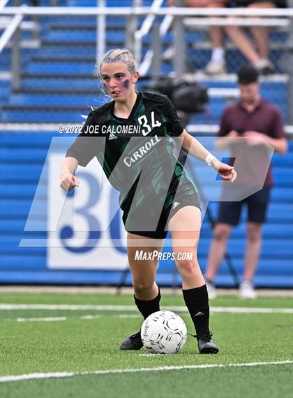 Thumbnail 3 in Westlake vs Southlake Carroll (UIL 6A Girls Soccer State Semifinal) photogallery.