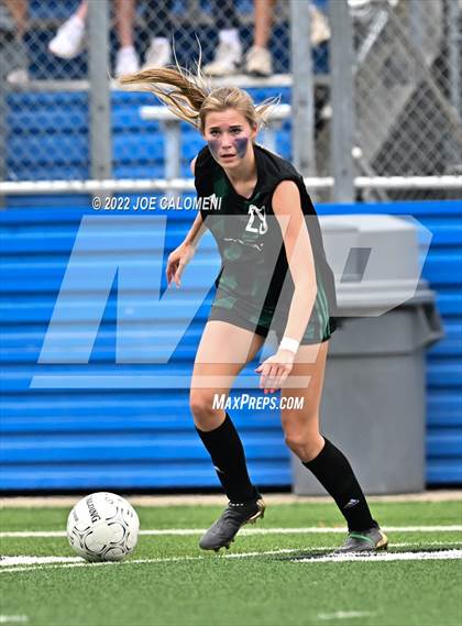 Thumbnail 1 in Westlake vs Southlake Carroll (UIL 6A Girls Soccer State Semifinal) photogallery.
