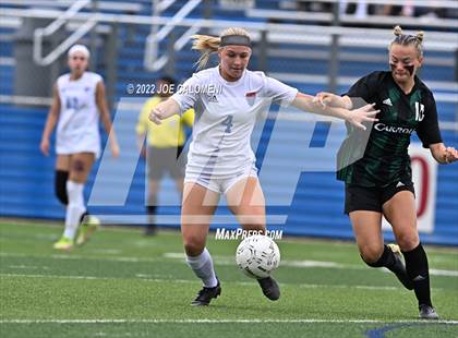 Thumbnail 2 in Westlake vs Southlake Carroll (UIL 6A Girls Soccer State Semifinal) photogallery.
