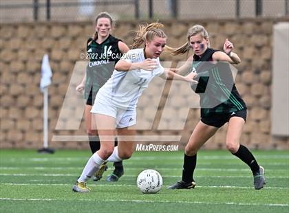 Thumbnail 1 in Westlake vs Southlake Carroll (UIL 6A Girls Soccer State Semifinal) photogallery.