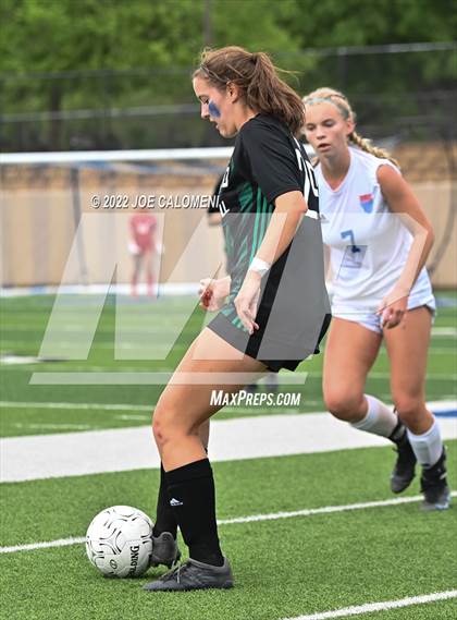 Thumbnail 3 in Westlake vs Southlake Carroll (UIL 6A Girls Soccer State Semifinal) photogallery.