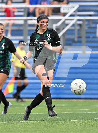 Thumbnail 1 in Westlake vs Southlake Carroll (UIL 6A Girls Soccer State Semifinal) photogallery.