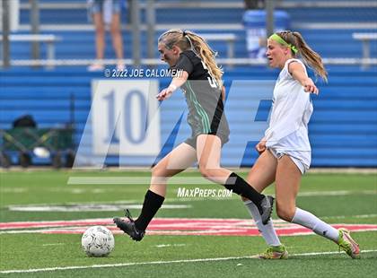 Thumbnail 3 in Westlake vs Southlake Carroll (UIL 6A Girls Soccer State Semifinal) photogallery.