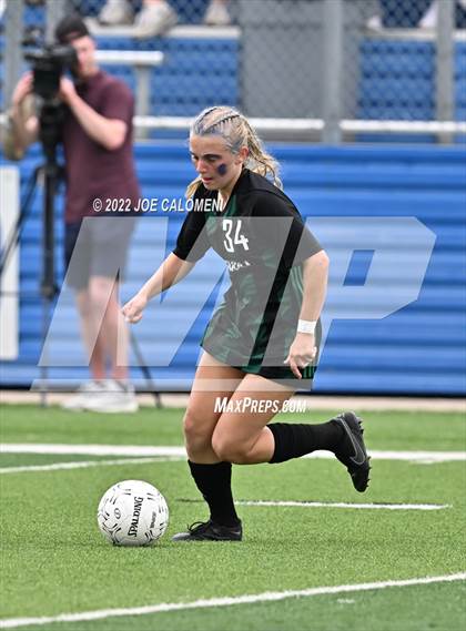 Thumbnail 1 in Westlake vs Southlake Carroll (UIL 6A Girls Soccer State Semifinal) photogallery.
