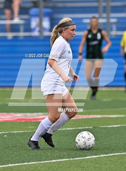 Thumbnail 3 in Westlake vs Southlake Carroll (UIL 6A Girls Soccer State Semifinal) photogallery.
