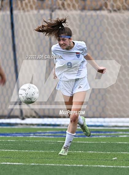 Thumbnail 2 in Westlake vs Southlake Carroll (UIL 6A Girls Soccer State Semifinal) photogallery.