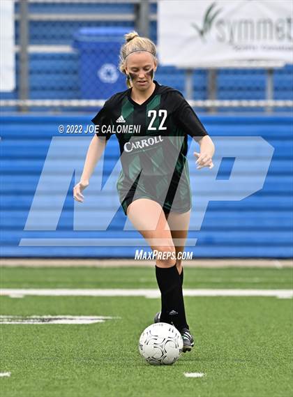 Thumbnail 2 in Westlake vs Southlake Carroll (UIL 6A Girls Soccer State Semifinal) photogallery.