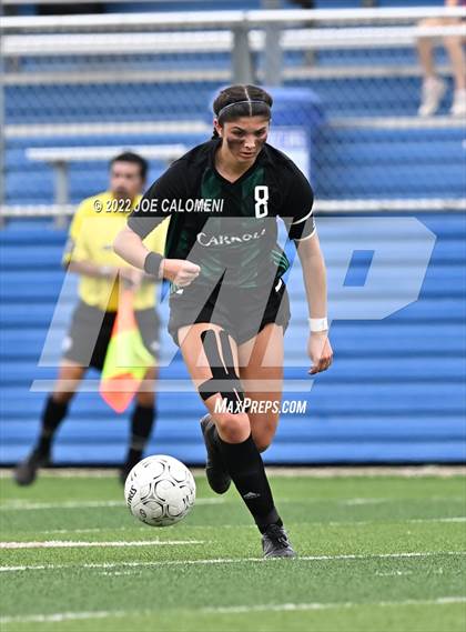 Thumbnail 1 in Westlake vs Southlake Carroll (UIL 6A Girls Soccer State Semifinal) photogallery.
