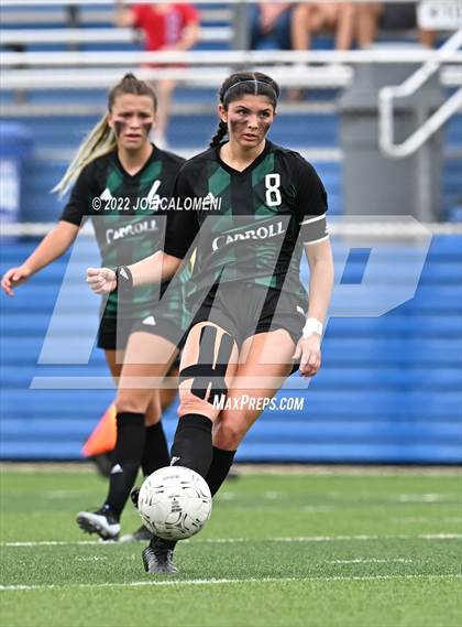 Thumbnail 1 in Westlake vs Southlake Carroll (UIL 6A Girls Soccer State Semifinal) photogallery.