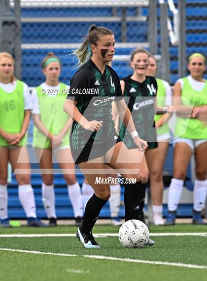 Thumbnail 3 in Westlake vs Southlake Carroll (UIL 6A Girls Soccer State Semifinal) photogallery.