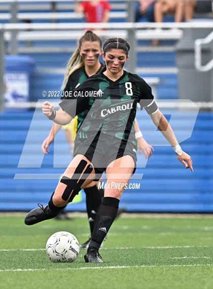 Thumbnail 2 in Westlake vs Southlake Carroll (UIL 6A Girls Soccer State Semifinal) photogallery.