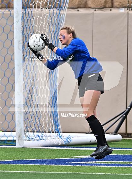 Thumbnail 1 in Westlake vs Southlake Carroll (UIL 6A Girls Soccer State Semifinal) photogallery.