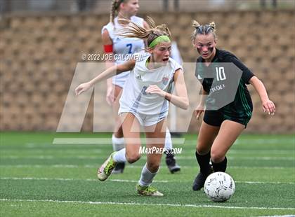 Thumbnail 2 in Westlake vs Southlake Carroll (UIL 6A Girls Soccer State Semifinal) photogallery.