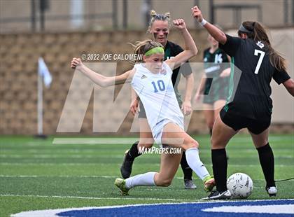 Thumbnail 2 in Westlake vs Southlake Carroll (UIL 6A Girls Soccer State Semifinal) photogallery.