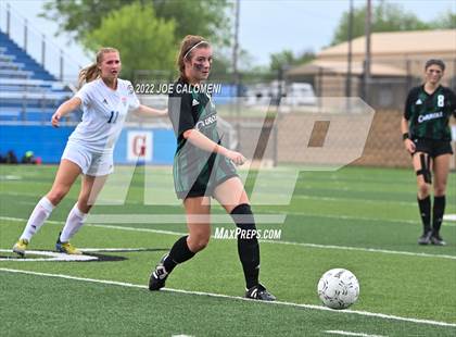 Thumbnail 3 in Westlake vs Southlake Carroll (UIL 6A Girls Soccer State Semifinal) photogallery.