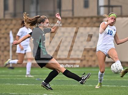 Thumbnail 3 in Westlake vs Southlake Carroll (UIL 6A Girls Soccer State Semifinal) photogallery.