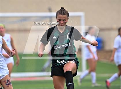 Thumbnail 2 in Westlake vs Southlake Carroll (UIL 6A Girls Soccer State Semifinal) photogallery.