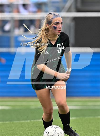 Thumbnail 2 in Westlake vs Southlake Carroll (UIL 6A Girls Soccer State Semifinal) photogallery.