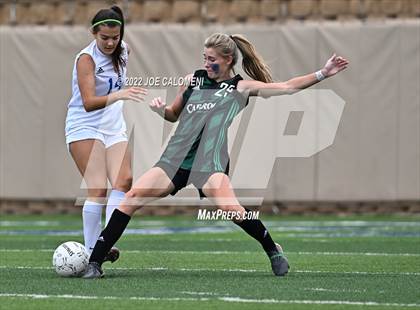 Thumbnail 3 in Westlake vs Southlake Carroll (UIL 6A Girls Soccer State Semifinal) photogallery.