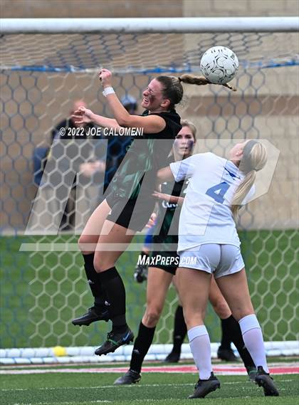 Thumbnail 3 in Westlake vs Southlake Carroll (UIL 6A Girls Soccer State Semifinal) photogallery.