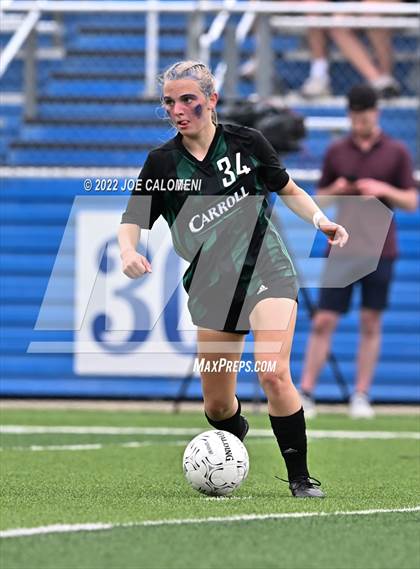 Thumbnail 1 in Westlake vs Southlake Carroll (UIL 6A Girls Soccer State Semifinal) photogallery.