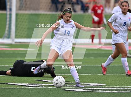 Thumbnail 1 in Westlake vs Southlake Carroll (UIL 6A Girls Soccer State Semifinal) photogallery.