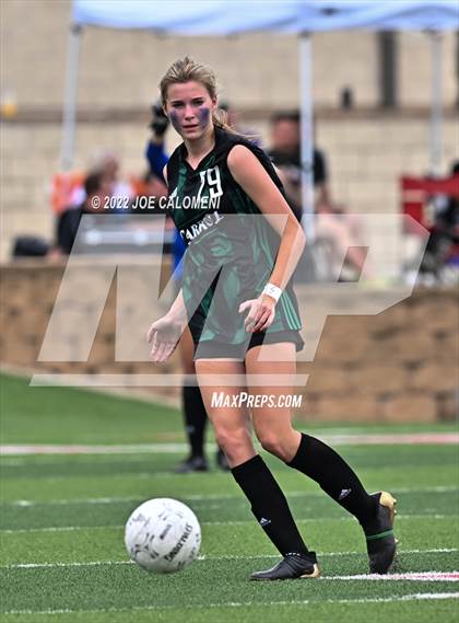Thumbnail 2 in Westlake vs Southlake Carroll (UIL 6A Girls Soccer State Semifinal) photogallery.