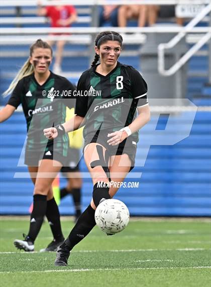 Thumbnail 2 in Westlake vs Southlake Carroll (UIL 6A Girls Soccer State Semifinal) photogallery.