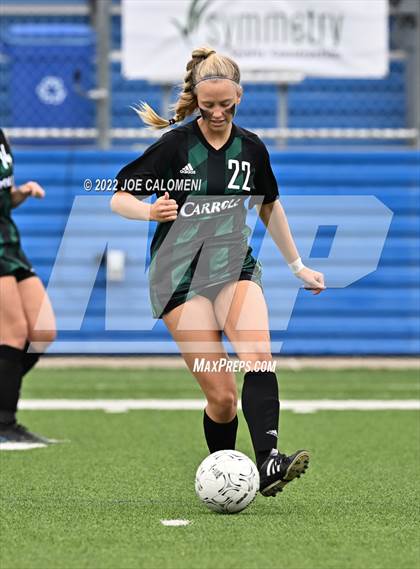 Thumbnail 3 in Westlake vs Southlake Carroll (UIL 6A Girls Soccer State Semifinal) photogallery.