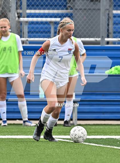 Thumbnail 2 in Westlake vs Southlake Carroll (UIL 6A Girls Soccer State Semifinal) photogallery.