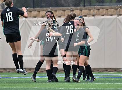 Thumbnail 3 in Westlake vs Southlake Carroll (UIL 6A Girls Soccer State Semifinal) photogallery.