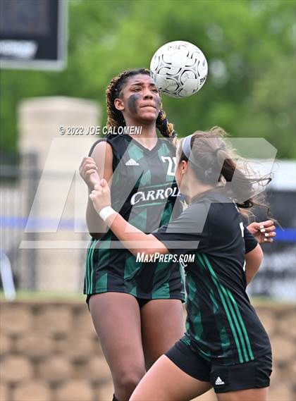 Thumbnail 3 in Westlake vs Southlake Carroll (UIL 6A Girls Soccer State Semifinal) photogallery.