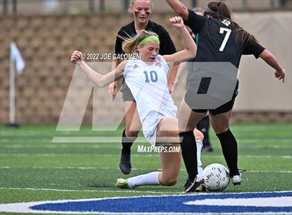 Thumbnail 3 in Westlake vs Southlake Carroll (UIL 6A Girls Soccer State Semifinal) photogallery.