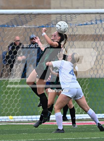 Thumbnail 1 in Westlake vs Southlake Carroll (UIL 6A Girls Soccer State Semifinal) photogallery.
