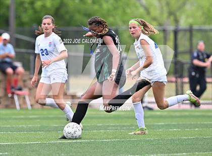 Thumbnail 2 in Westlake vs Southlake Carroll (UIL 6A Girls Soccer State Semifinal) photogallery.
