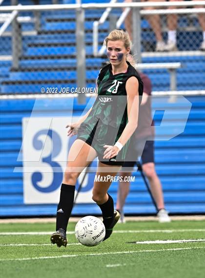 Thumbnail 3 in Westlake vs Southlake Carroll (UIL 6A Girls Soccer State Semifinal) photogallery.