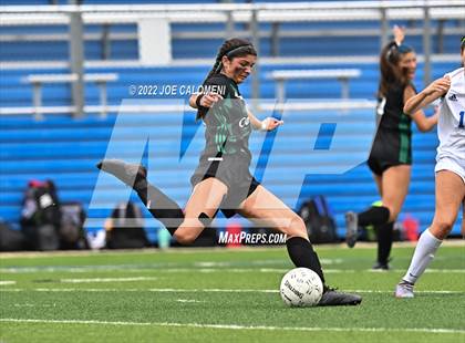 Thumbnail 3 in Westlake vs Southlake Carroll (UIL 6A Girls Soccer State Semifinal) photogallery.