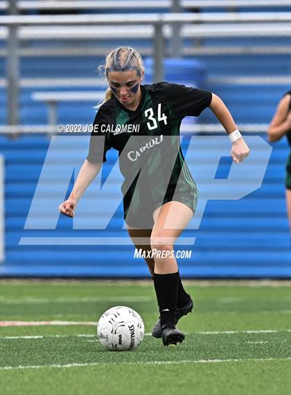 Thumbnail 2 in Westlake vs Southlake Carroll (UIL 6A Girls Soccer State Semifinal) photogallery.