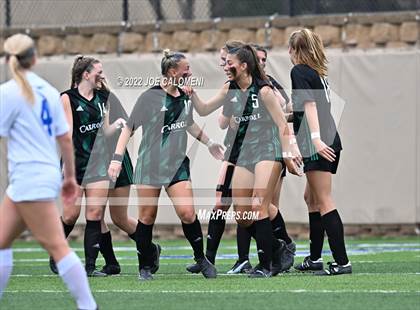 Thumbnail 2 in Westlake vs Southlake Carroll (UIL 6A Girls Soccer State Semifinal) photogallery.